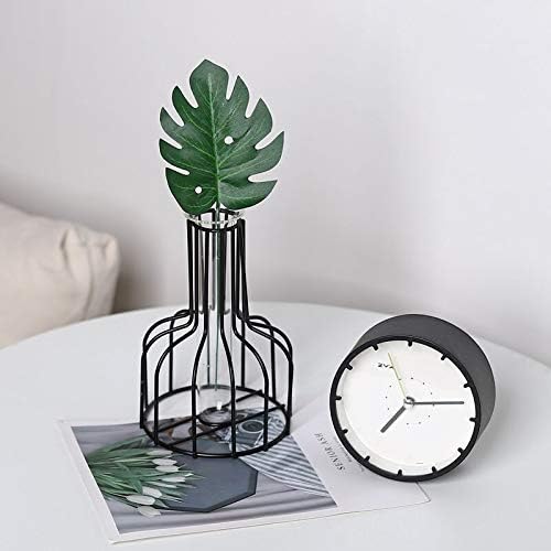 Glass Propagation Station with Metal Frame,Test Tube Vase for Hydroponic Plant, Metal Flower Vase Test Tube Pot Decorative Bottles Centerpieces for Wedding Home Décor (Gold Large 26CM) - Image 4