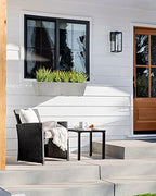 Veradek Pure Series Railing Planter - Tapered Window Box with Bracket - Image 5