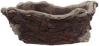 NUOBESTY Vintage Cement Tree Root Planter for Bonsai and Succulents Coffee by NUOBESTY