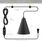 Bstrip Hanging Grow Light for Indoor Plants 25W Full Spectrum - Image 5