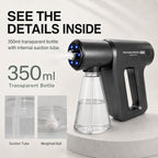 Cordless Handheld Nano Atomizer Spray Gun 380ml Gunmetal Gray - Image 7