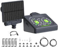 RAINPOINT Programmable Solar Drip Irrigation System for Indoor Houseplant Support Up to 15 Plants, Compact Vacation Automatic Plant Waterer Self Watering Device While Away Low Water Auto Shut-Off by RainPoint