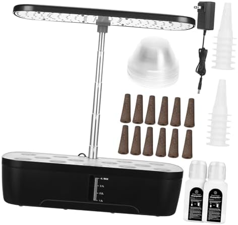 Outanaya 1set Hydroponics Growing Led Grow Light Automatic Indoor Garden for Vegetables Intelligent Control Capacity Suitable for Home Gardening by Outanaya