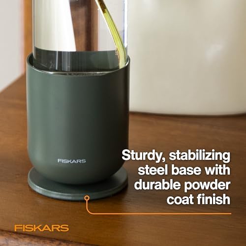 Fiskars Plant Propagation Set, Glass Vase Hydroponic Growing System, 3-Pack - Image 4