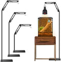 Reptile Lamp Stand Reptile Light Stand (15.7inch to 74.3inch) by DXOVEEN