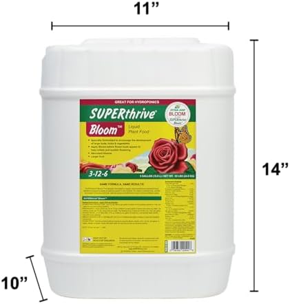 Dyna-Gro DYBLM500 BLM-500 5 Gallon Bloom 3-12-6 Liquid Plant Food, White - Image 2