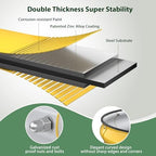 Winpull Raised Garden Bed Kit, 5x2x1 ft Galvanized Planter Box Outdoor with Safety Edging, Large Metal Raised Beds for Gardening Vegetables Flower Fruits (Cream Yellow) - Image 3