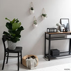 Kazai. Wall Planters -Ellie- | Hanging Ceramic Plant Pots 3 Pieces | Wall Decoration for Indoors, Balcony and Garden | White (Matte) - Image 7