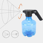 FLEXMAN 3L Electric Spray Bottle, Transparent Rechargeable High Pressure Plant Mister, Electric Water Sprayer for Watering Flowers Garden Cleaning (Blue) - Image 7