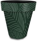 Briarwood Lane Everyday Planter 14" x 15" x 15" Tropical Leaves Large Planter by BriarwoodLane