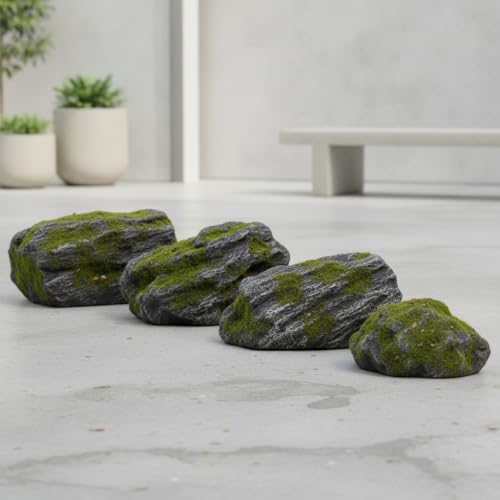 Artificial Moss Rock, Freestanding Decor, Moss 2 - Image 4