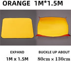 Repotting Mat Planting Mat Gardening Potting Pad Foldable Garden Plant Flower Pot Transplanting Waterproof Mats Plant Accessories 50cm-150cm(Orange 100cmx150cm) - Image 2