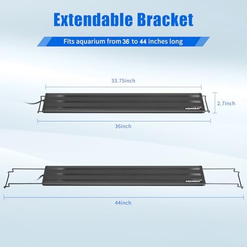 AQUANEAT LED Aquarium Light Full Spectrum for 36 Inch to 44 Inch Fish Tank Light Fresh Water - Image 3