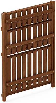 Furinno TIOMAN 3-Tier Ladder Plant Stand Outdoor, Easy Assembly, Natural - Image 6