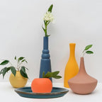 W&W Ceramic Plant Saucer - Plant Trays for Indoor Pots (Teal, 13 inches, 2 Packs) - Image 4