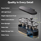 inbloom Hydroponics Growing System 12 Pods, Indoor Herb Garden with LEDs Full-Spectrum Plant Grow Light, Water Shortage Alarm, Automatic Timer, Height Adjustable, Ideal Gardening Gifts for Women - Image 3