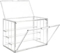 Clear Plant Growing Cabinet Tabletop Nursery Enclosure with Top by Unknown