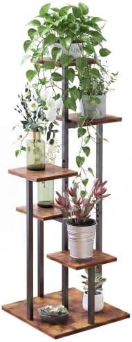 5 Tier Plant Stand Indoor, Multiple Plant Stands for Indoor Plants by VonDream