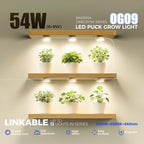Barrina Orbgrow OG09 Puck Grow Light, 54W(6 x 9W), 660nm Red LEDs, 6 Packs - Image 2