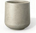 Kante Weathered Concrete Planter 13" Dia All-Weather Round Accent Pot by Unknown