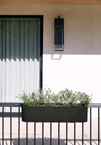 Veradek Demi Series Railing Planter - Round Window Box with Bracket - Image 5