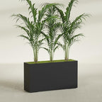 Greenline Alice Tall Rectangular Fiberglass Planter, Outdoor Planter Box - Image 4
