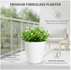 Fiberglass Standing Planter, 1 PC - Image 5
