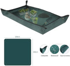 Waterproof Ox Fabric Plant Repotting Mat for Indoor Succulents - Portable Gardening Transplanting Mat (50x50CM) - Ideal for Easy Potting & Repotting - Image 2