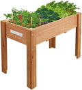 Garvee 48x24x30IN Wooden Raised Garden Bed with Legs by Garvee