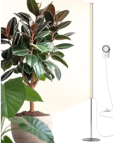 Barrina T1S Vertical Grow Light, 65W Full Spectrum, 5FT-5.6FT Height by Barrina