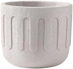 yeyo Elegant Nordic Minimalist Cement Flower Pot Light Luxury Decor Creative and Unique Succulent Plants for Balcony(15x13cm) by Unknown