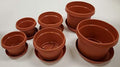 Set of 6 TC with Saucer Qty 2 7 inch, Qty 2 9 inch, Qty 2 11 inch Copy Copy by AustinPlanter