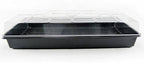 Living Whole Foods Plant Tray Clear Plastic Humidity Domes: Pack of 25 - Fits 10 Inch x 20 Inch Garden Germination Trays - Greenhouse Grow Covers - Image 2
