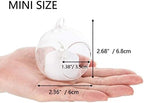 Sziqiqi Hanging Glass Globes Orbs Tea Light Candle Holders with Flameless LED Tealight for Wedding Ornaments, Wedding Birthday Christmas Party Centerpiece Accessory 2.36inch 30pcs +6 Extra - Image 2