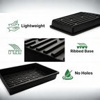 5 Pack Plastic Seed Starter Tray with 60pcs 3.5 inch Seedling Pots - Image 5