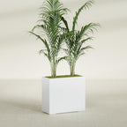 Greenline Alice Tall Rectangular Fiberglass Planter, Outdoor Planter Box - Image 4