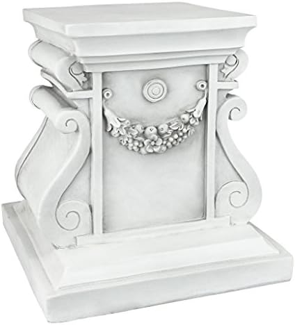 Design Toscano NG314105 Statuary Garden Base Riser, Medium, Classic Plinth by DesignToscano