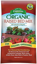 Espoma Organic Raised Bed Mix - All Natural and Organic Potting Soil Mix for Growing Vegetables and Herbs in Raised Garden Beds. for Organic Gardening.1.5 Cubic Foot Bag by Espoma