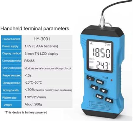 Multifunctional 7 in 1 Soil Tester, Nitrogen, Phosphorus, Potassium Npk Tester, Ph, Moisture, Nutrient Conductivity, EC Meter,High Accuracy Digital Sensitive,Soil Fertility Test - Image 5