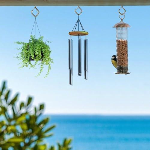 60 Pcs Ceiling Hooks for Hanging Plants, Screw in Hooks Bronze - Image 5