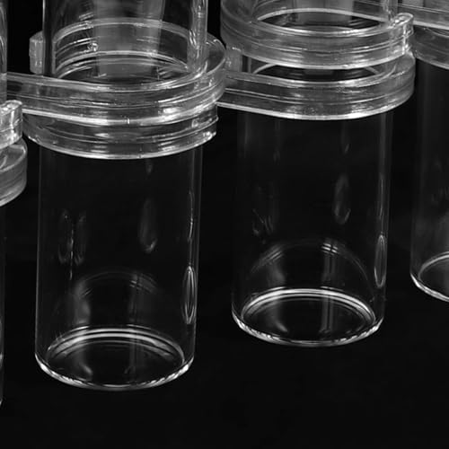 8pcs 18x3cm Glass Hydroponic Tube Vases for Flower Arranging and Plant Propagation Home Décor Cleaning Brush and S-Shaped Hooks - Image 4