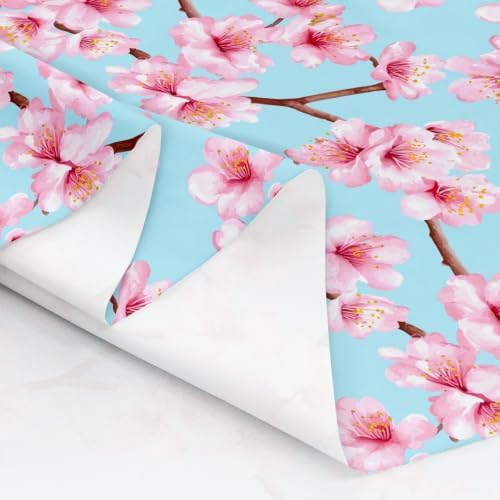 Cherry Blossom Fabric By The Yard, Japanese Floral Upholstery Fabric for - Image 6