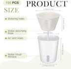 Ziliny 150 Pcs 3 Inch Self Watering Planters with Water Indicator - Image 2