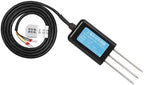 Single Soil Sensor,JADPES Soil Sensor Humidity Temperature Electrical Conductivity Tester Meter RS485 Output - Image 7