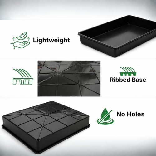5 Pack Plastic Seed Starter Tray with 60pcs 3.5 inch Nursery Pots - Image 5