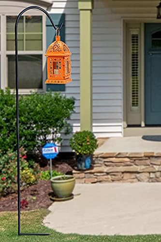 Ashman Black Shepherd Hook 92 Inch (Pack of 3), 1/2-Inch Thick, Solid Metal Single Piece Hook, Super Strong, Rust Resistant, Hanging Plant Baskets, Heavy Bird Feeders & More. - Image 2