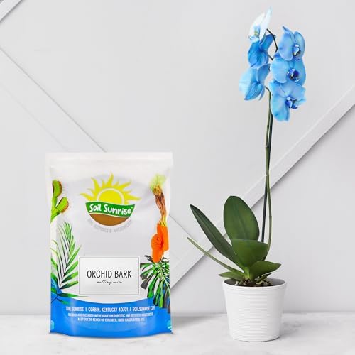 Soil Sunrise 100% Organic Orchid Potting Bark (30 Quarts) All-Natural USA-Sourced Pine Bark Orchid Mix Additive - Image 2