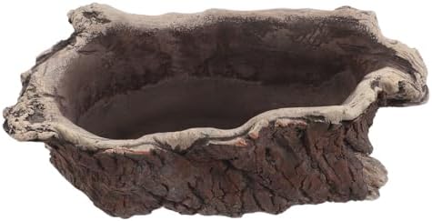 BESPORTBLE Vintage Cement Tree Root Planter for Succulents and Bonsai by BESPORTBLE