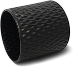 ARNIS Plants Pots with Stand, Large Size Flower Pots, Set of 2 Unique Mid Century Decorative Metal Flower Pots with Drainage,10.5&12.25 Inch, Black - Image 3