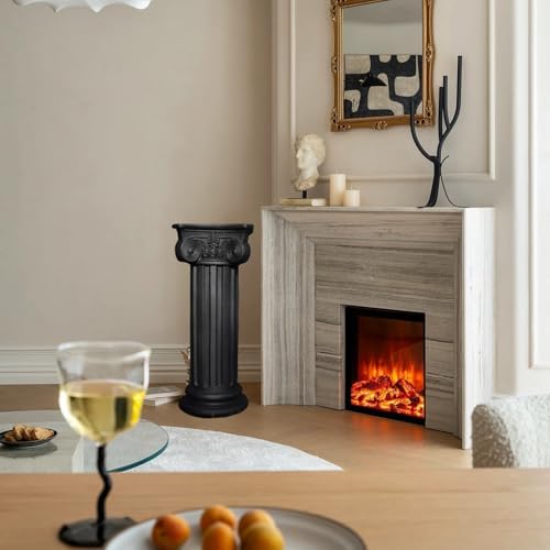 Tall 28.7" MgO Greek Roman Column Pillar for Indoor & Outdoor(Black) - Image 3